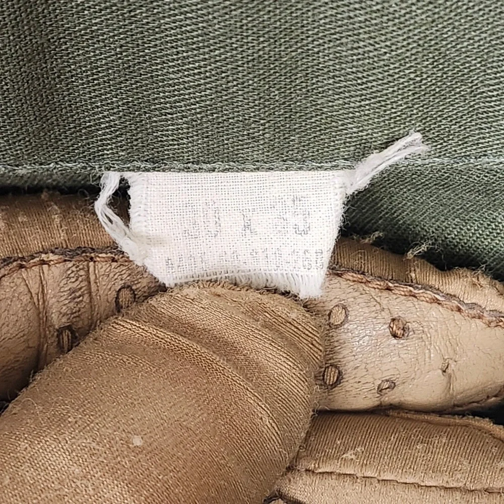 Vintage 70s OG 507 Pants 30x35 (29x33) US Military Utility Fatigue Trousers